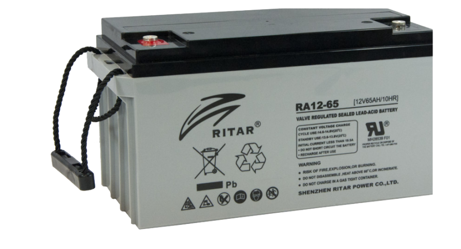 Ritar RA12-65 12V 65Ah Tam bakımsız kuru tip AGM akü