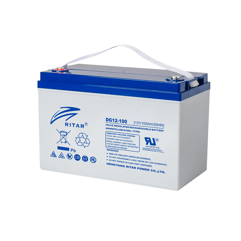 Ritar DG12-100 12V 100Ah Deep Cycle Saf Jel akü