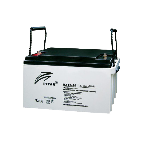 Ritar RA12-80 12V 80Ah Tam bakımsız kuru tip AGM akü